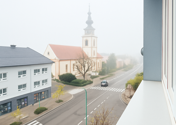 tenus reality: Garsónka v centre Myjavy